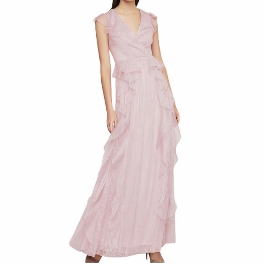 BCBGMaxAzria Pink Maxi Dress